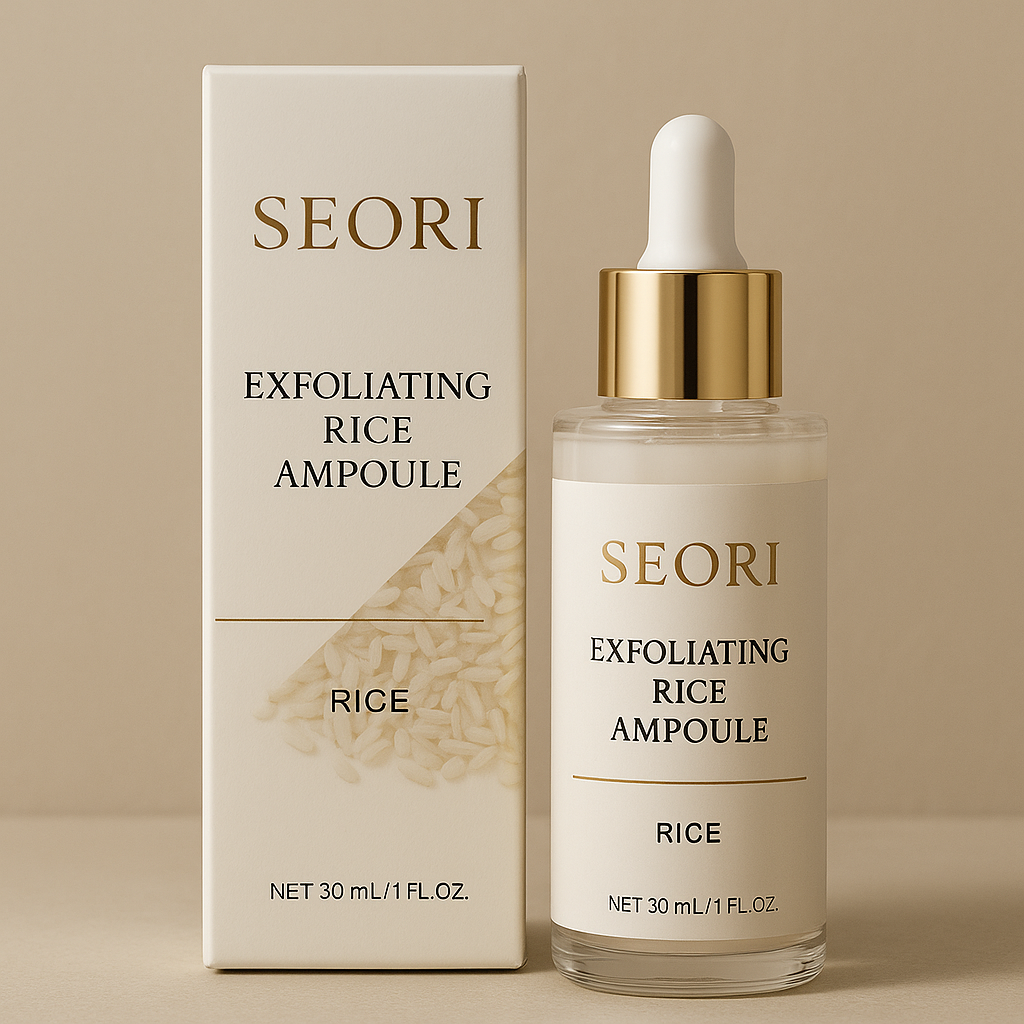 Exfoliating Rice Ampoule - White Rice and Black Rice Combination Starter Kit