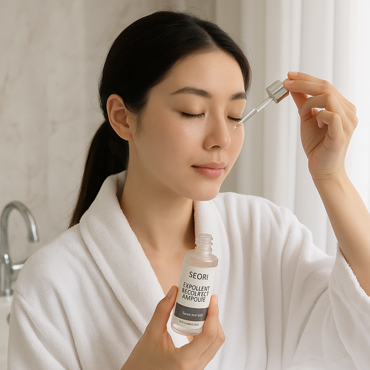 Exfoliating Rice Ampoule - White Rice and Black Rice Combination Starter Kit