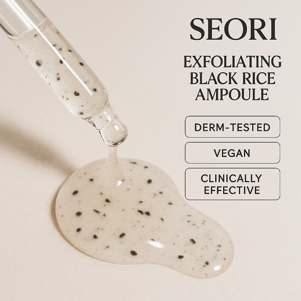 Exfoliating Rice Ampoule - White Rice and Black Rice Combination Starter Kit