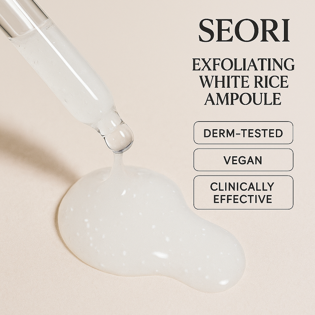 Exfoliating Rice Ampoule - White Rice and Black Rice Combination Starter Kit